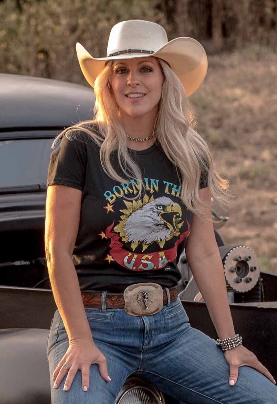 Born in the USA Women’s T-Shirt
