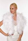 Linda Richards Genuine Feather Cape