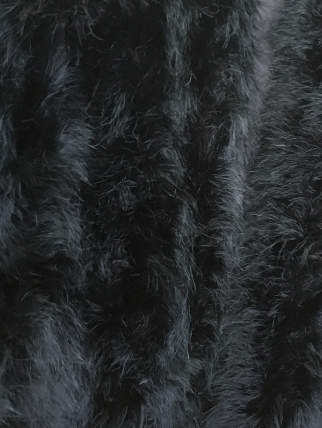 Linda Richards 3/4-Length Feather Jacket