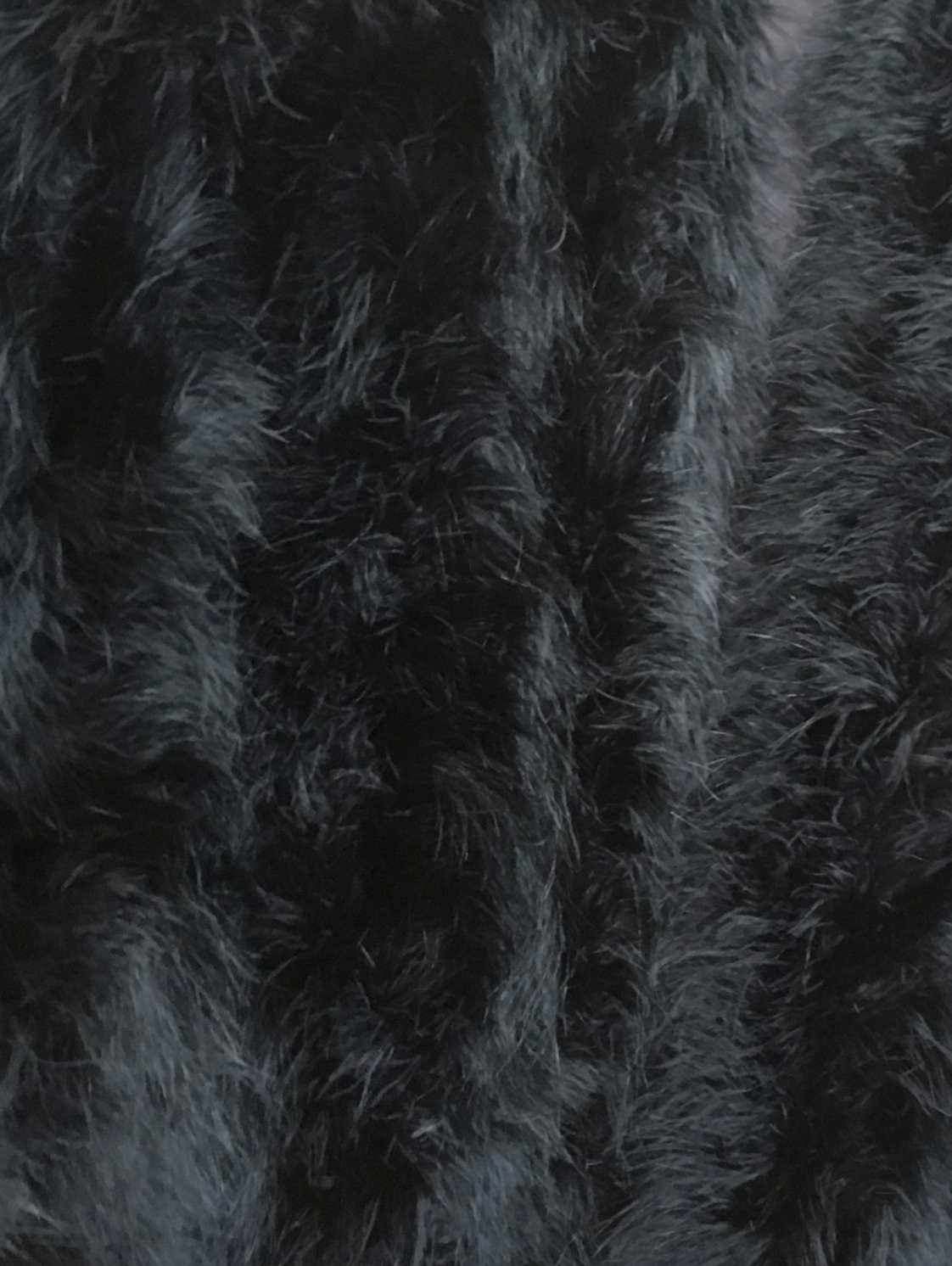 Linda Richards 3/4-Length Feather Jacket