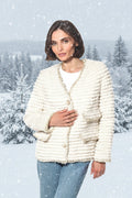 Linda Richards Danish Mink & Tweed Jacket