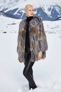 Linda Richards Genuine Fox Fur Coat