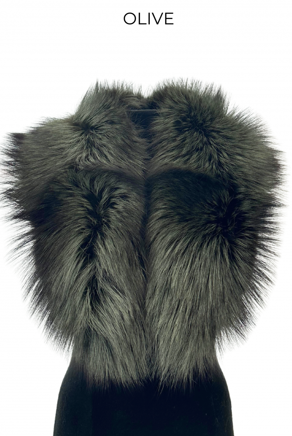 Linda Richards Genuine Fur Clip-On Collar