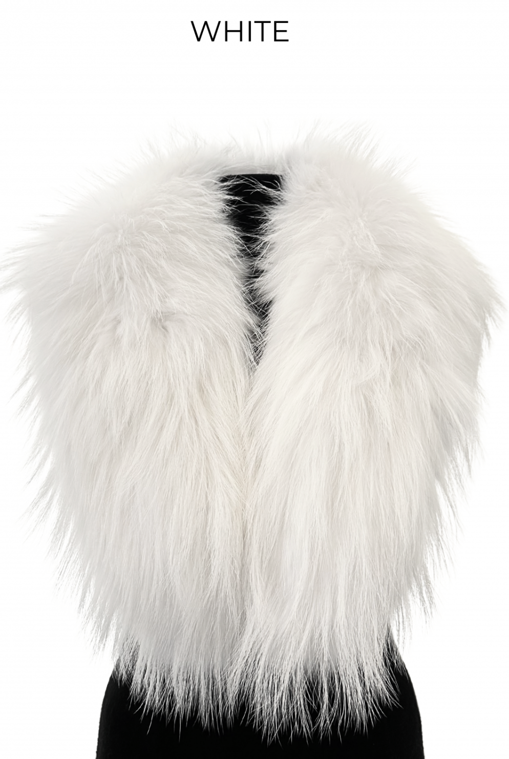 Linda Richards Genuine Fur Clip-On Collar