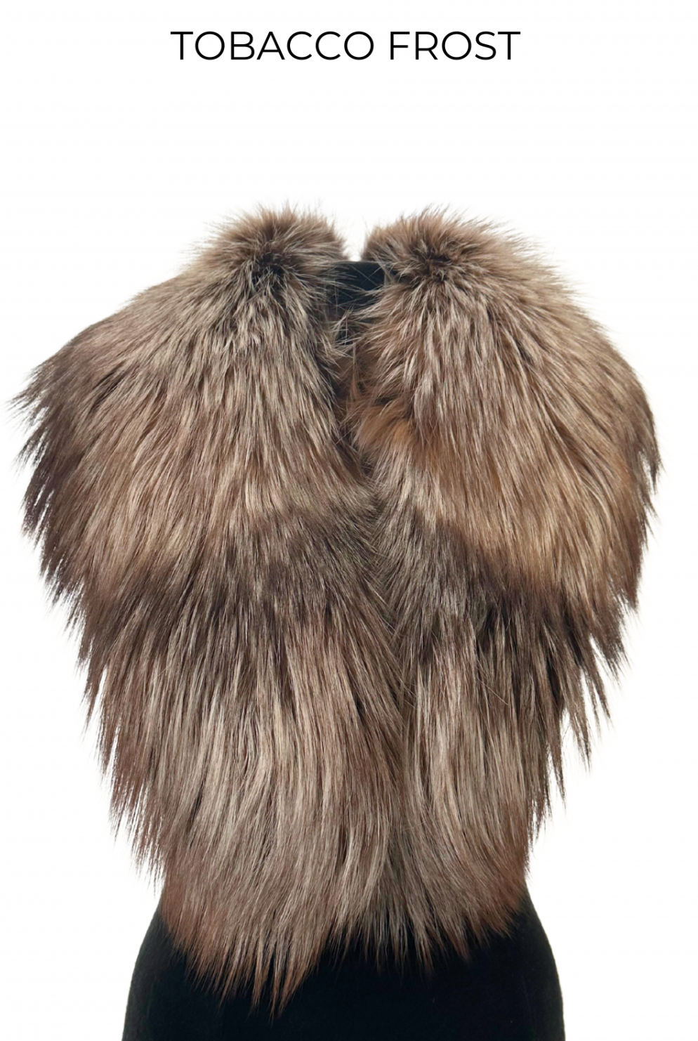 Linda Richards Genuine Fur Clip-On Collar