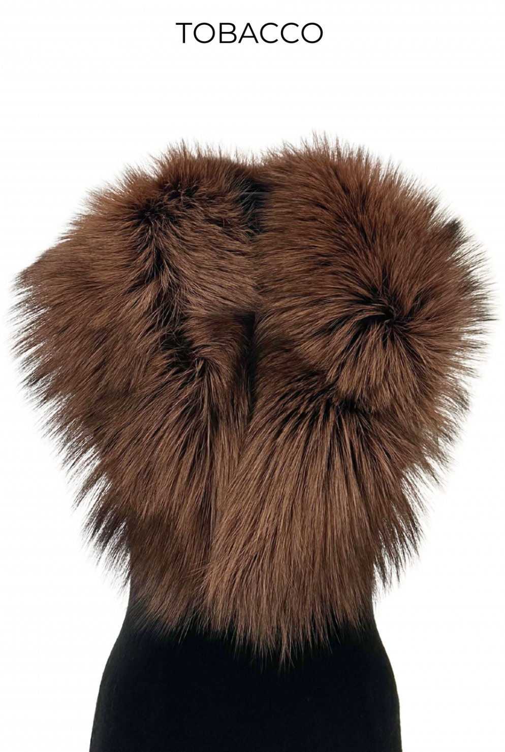 Linda Richards Genuine Fur Clip-On Collar