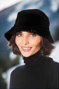 Linda Richards Genuine Kidskin Bucket Hat