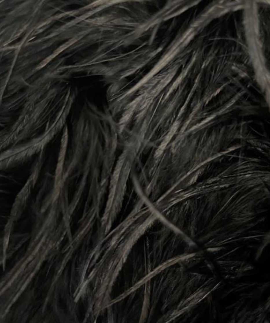 Linda Richards Genuine Feather Cape