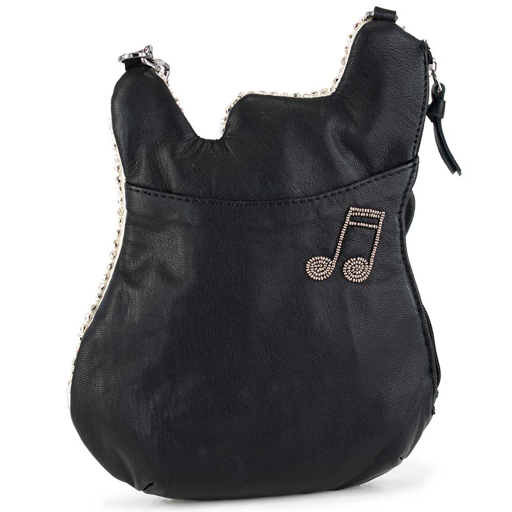 Hand-Beaded Fender Guitar Handbag – Electric Guitar Crossbody Bag