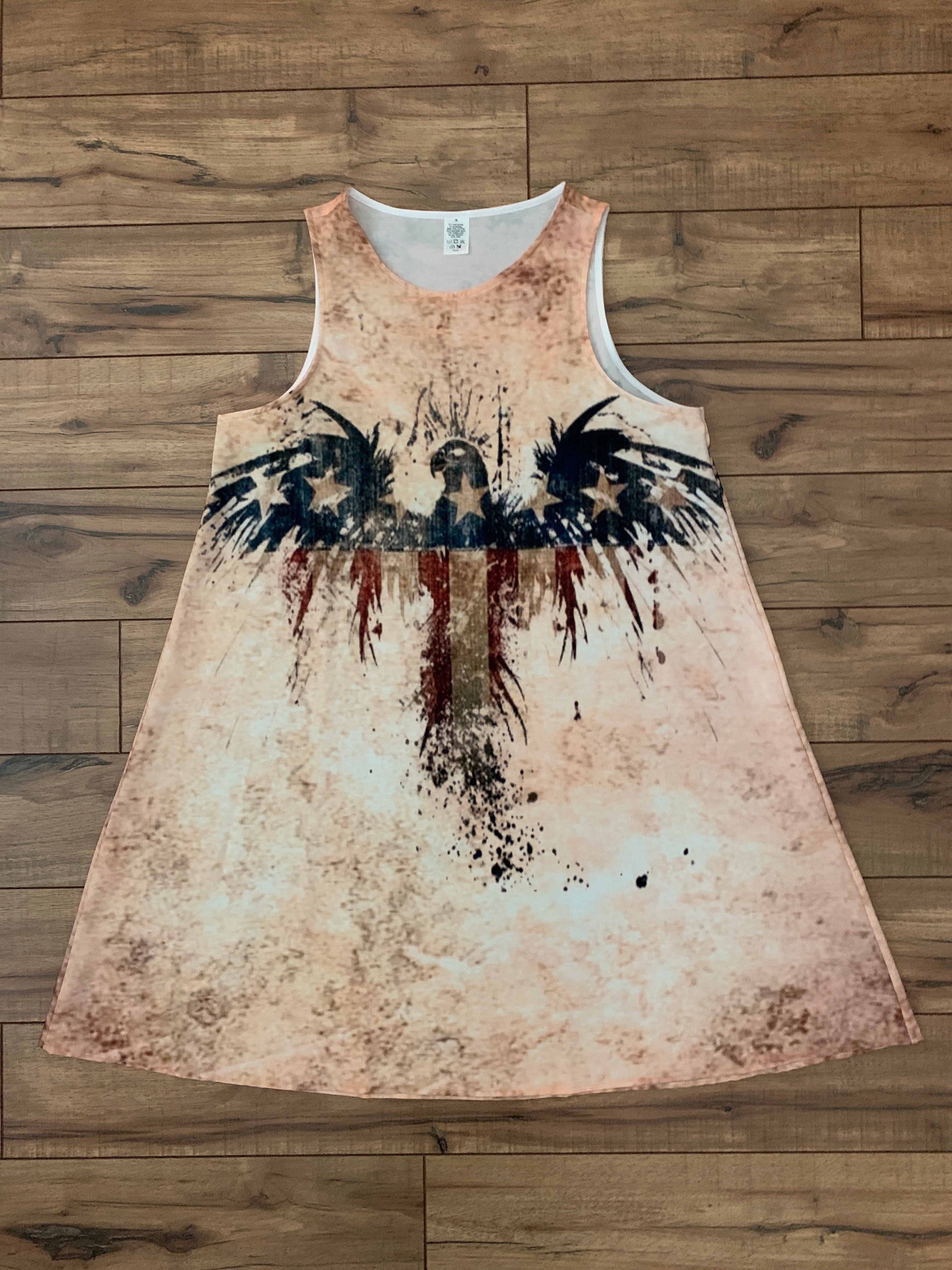 Freedom Eagle A-Line Dress