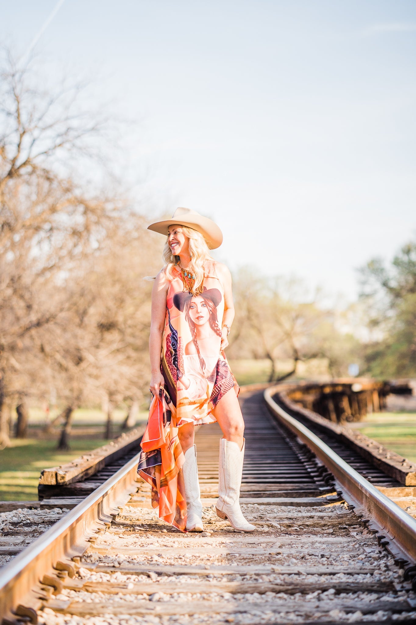 Extra Large Graphic Scarf