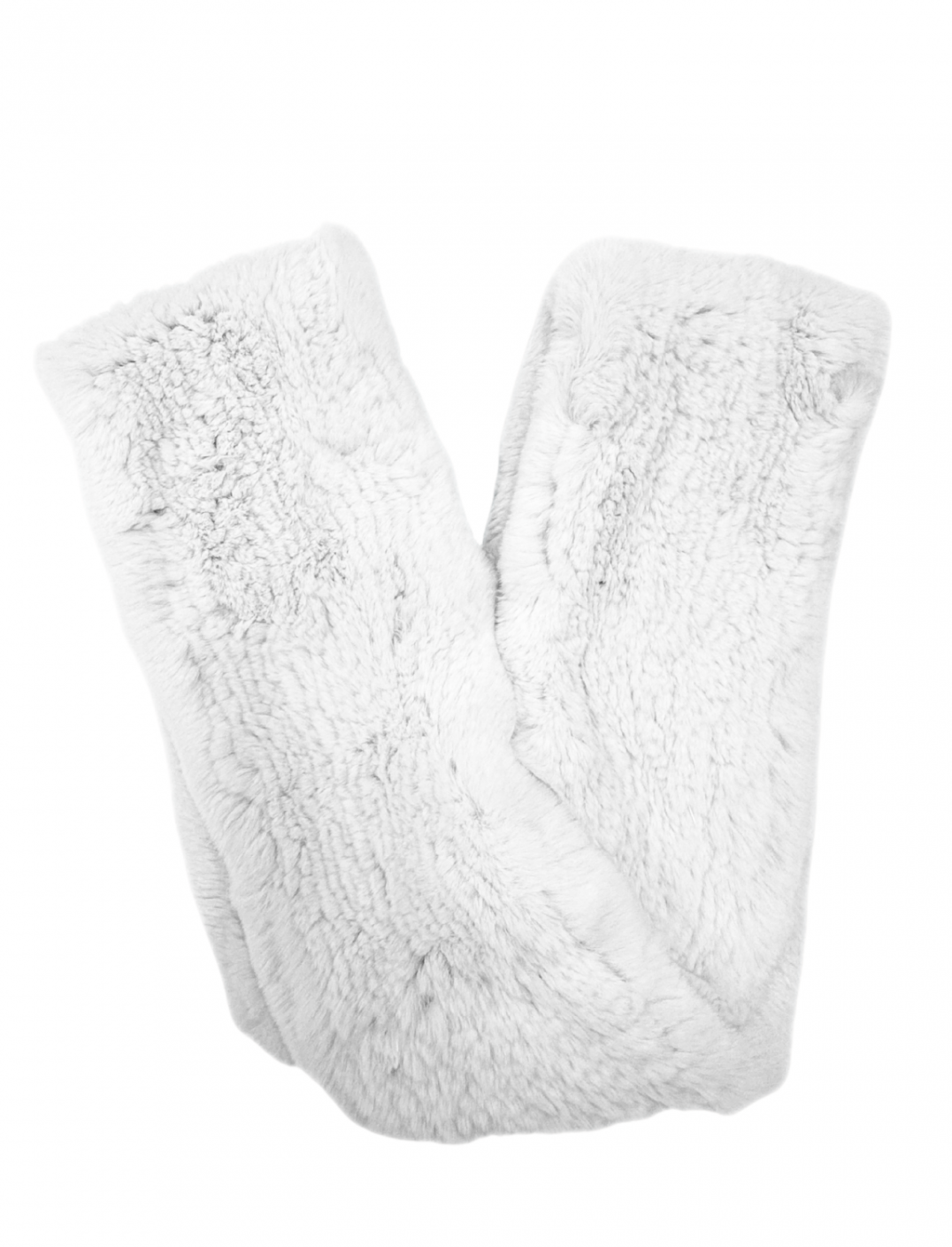 Linda Richards Stretchable Rex Rabbit Fur Infinity Scarf